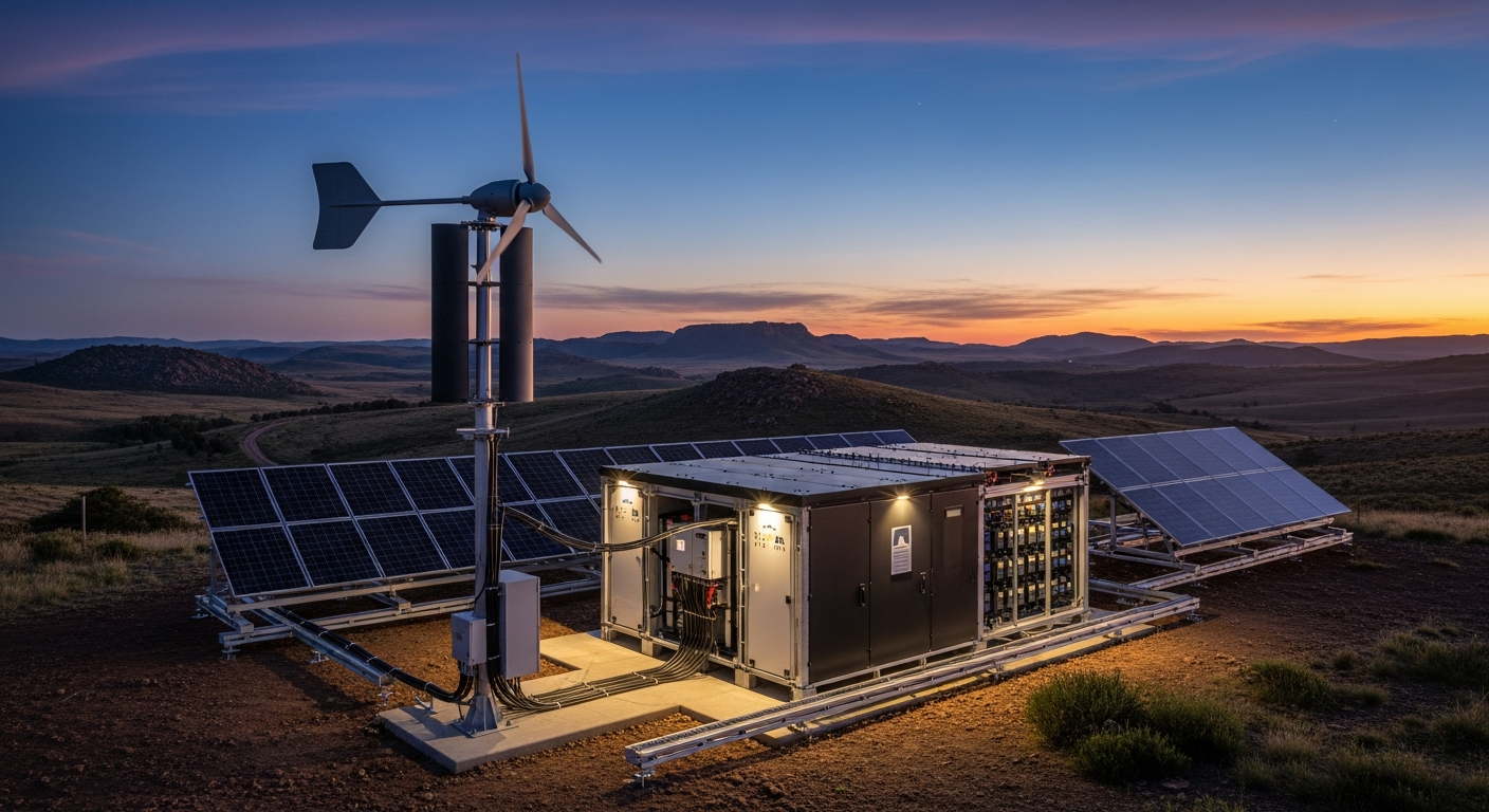 Remote power infrastructure