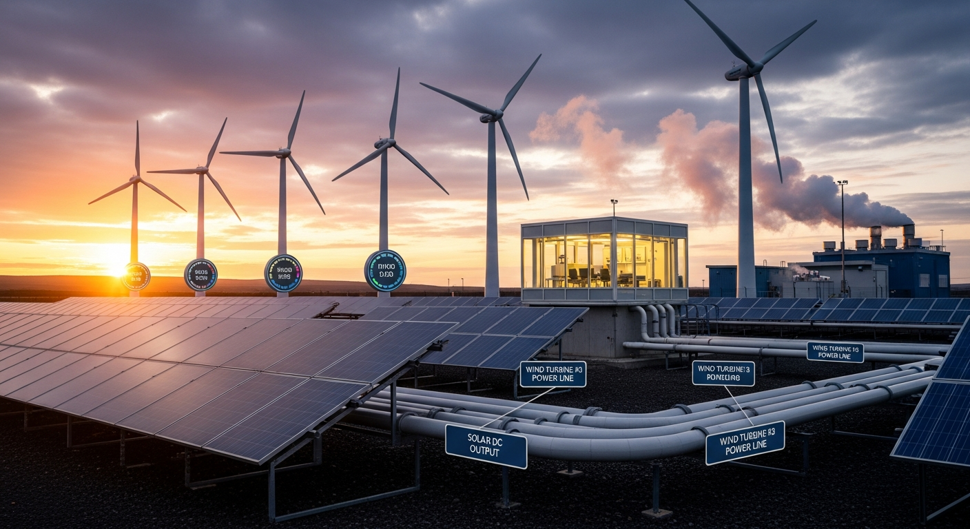 Hybrid generation facility